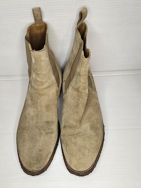 Oro Los Angeles Alicante Crepe Chelsea Boots Size 9